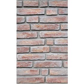 Kastello zöld vágott tégla hatású falburkolat